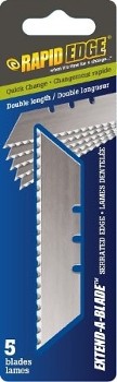 double length serrated
